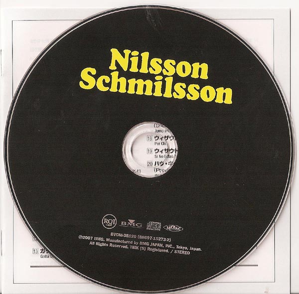 , Nilsson, Harry - Nilsson Schmilsson (+13)